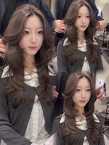 シュガー(Sugar)&nbsp;レイヤーカット/ワンホンヘア/韓国ヘア/顔まわり/大阪/梅田