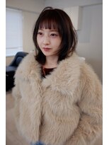 ベンジー 天神店(benji)&nbsp;chocolate brown / 顔まわりlayer