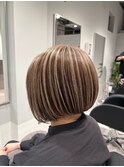 アンブレラカラーでおしゃれに白髪ぼかし【船橋|白髪ぼかし】