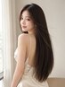 【自分史上最高の艶★】ヘアビューロン縮毛矯正+カット ¥14000