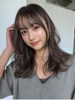 アノ 渋谷(ano)&nbsp;渋谷/ミルクティーブロンド/ダークブルー/デジタルパーマ