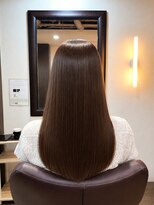 テュセ ヘアー 京都(Tu sais hair kyoto) 【髪質改善縮毛矯正】地毛風ツヤ髪ロング