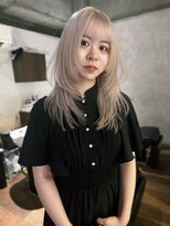 クペウイビ 心斎橋(cope'u yive)&nbsp;グレージュ/ダブルカラー/ケアブリーチ/ブロンド/心斎橋