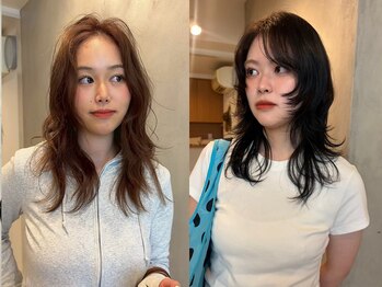 リアン(Lien)の写真/顔周りレイヤーカット/ハッシュカット/ウルフレイヤー◎あなたに似合うトレンドのレイヤーカットが叶う♪