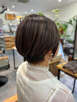 ヘアーテフテフ(HAIR tehu tehu) ショート×ハイライト