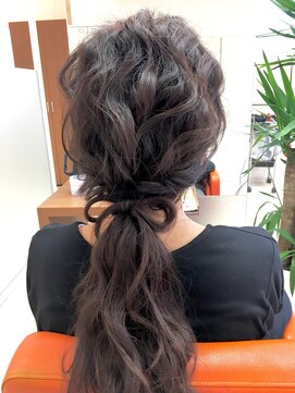 セレスト 荻窪店(CELESTE) ローポニーテール♪celeste荻窪店