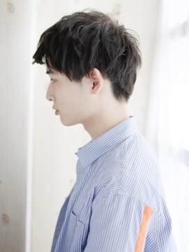 ヘアメイク ナル(hair make nalu) ゆるいカールのくせ毛風メンズスタイル