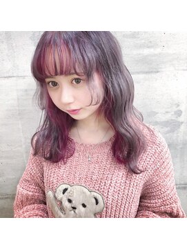 レイリー(Reilly) 【Minami】ラベンダー×インナーピンク