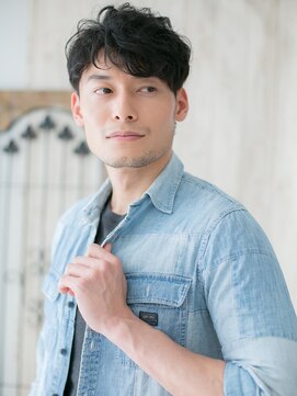 モッズヘア メン 上尾東口店(mod's hair men) ≪mod's men≫ニュアンスパーマのモテ髪ツーブロックf