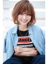 ラフィス ヘアー パーク 枚方2号店(La fith hair park)&nbsp;【over hair】 ひし形シルエットミディアムスタイル