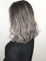 ソース ヘア アトリエ 京橋(Source hair atelier) ホワイトグレージュ
