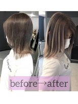 キング 高槻(K!ng)&nbsp;シールエクステで作るハイライト1