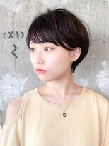 大人可愛いマッシュショート/30代40代50代