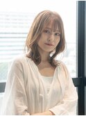レイヤーカット/透明感カラー/髪質改善