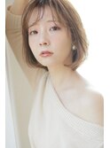 シルキーベージュ_ヌーディベージュ_内巻きワンカール