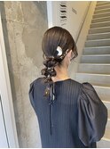 カジュアルアレンジ/結婚式ヘアアレンジ