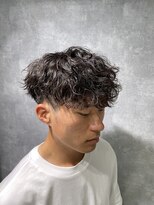 レイズ 名古屋(RAYS) ショートマッシュ×波巻きパーマ