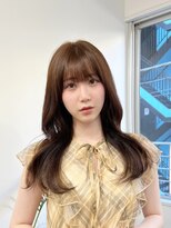 ピープスアンドスー 表参道 渋谷(Peeps&Suu.) 韓国くびれロング/ライトニングベージュ/コアミートリートメント