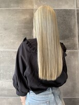 美容室 アイディー i-dee ホワイトブロンド