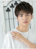 カッコかわいい雰囲気のマットブラウンシャギーマッシュA新所沢