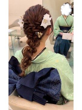 モードケイズブリエ(MODE K's Briller) 【Hiyona】成人式ヘアセットその7【武庫之荘】