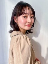 ラフ フロム ガーデン(Laf from GARDEN)&nbsp;フルバング/似合わせカット/イメチェンヘアスタイル/くびれ