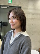 ソルトウォーター(SALT WATER) 切りっぱなしbob 赤み消しカラー