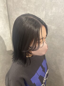 ラボヌールヘアー 宇都宮店(La Bonheur hair) 韓国風顔周り♪