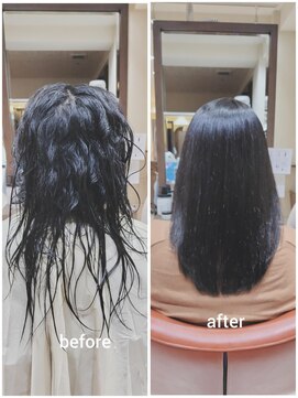 ネオリーブチノ 登戸店(Neolive cino) 【美髪/酸性縮毛矯正】シルクストレート 艶髪