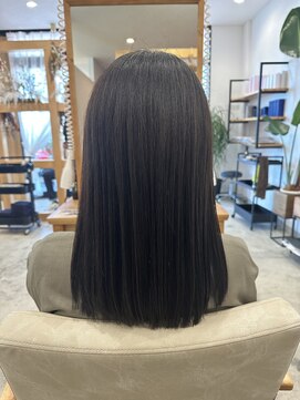 アン(an) 髪質改善カラー×ショコラブラウン