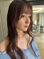 ポール(pole)&nbsp;札幌ロング　顔まわりの小顔レイヤー