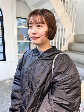 カシェ ナカザキ(CACHE NAKAZAKI) ボブ/マロンブラウン/こっくりブラウン