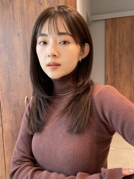 ビュートリアム 南青山(BEAUTRIUM) くびレイヤーカット 顔周りレイヤー ウルフレイヤー イルミナ