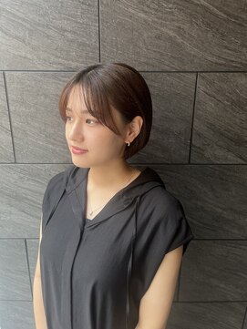 フレームプラス 御堂筋難波店(FRAME +) 丸みショート