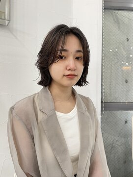メゾンアクア 表参道(Maison ACQUA) ◎ミニボブ縮毛矯正ショートボブストレートパーマ