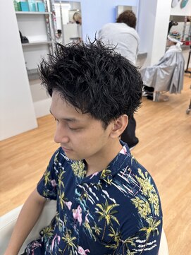 ビカム 名駅(become) スパイキーパーマ/スパイキーショート/短髪パーマ