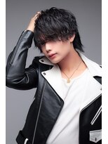 ルフレ 新宿歌舞伎町店(Reflet)&nbsp;黒髪/ウルフ/メンズカット/無造作