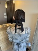 お呼ばれヘアアレンジ