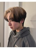 メンズハンサムショートルーツカラー