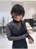 ショートヘア/大人ショート/ニュアンスパーマ