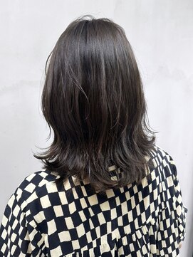 アイティー バイ アルバム 浦和店(IT by ALBUM) 似合わせカットウェーブミディアムメルティカラー_ba519881