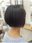 ミニボブ/インナーカラー