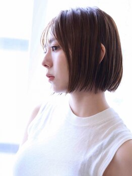 ティニーヘアー(tiny.hair)の写真/大人女性の髪の悩みに対応した高度な技術と薬剤、程良い距離感を保った心地良い接客・気配りに定評◎浜松町