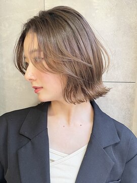 トルネード(TORNADO) フェザーバング外ハネボブフェイスレイヤー 表参道 M0308