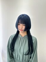 ラベスト バイ セロ 池袋メトロポリタン前(LOVEST by CERO)&nbsp;1ブリーチ　深みのあるブルーカラー