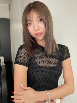 トイ(TOI) レイヤーロブ/1ブリーチミルクティー/ケラチンストレート