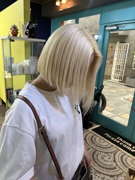 ナンバーナイン(NUMBER NINE) 抜きっぱなしブリーチ