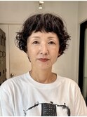 ショートマッシュパーマ/ウェーブパーマ/外国人風パーマ