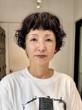 ナループロアツム(Nalu pu loa Tsum) ショートマッシュパーマ/ウェーブパーマ/外国人風パーマ