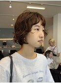 ボブパーマ/ニュアンスパーマ/緩めパーマ/パーマ女子